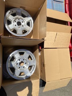 4 Rines para gmc sierra or Silverado 17