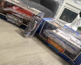 Starspeeder 1000, 3000, and vintage boba fett