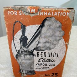 Renwal No. 25 Vaporizer, Vintage