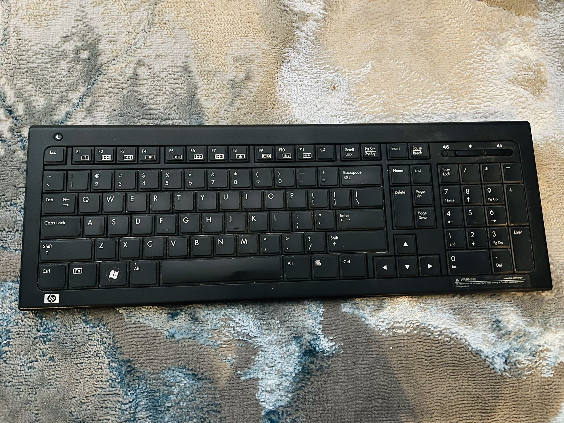 HP Wireless Elite Keyboard RK713A