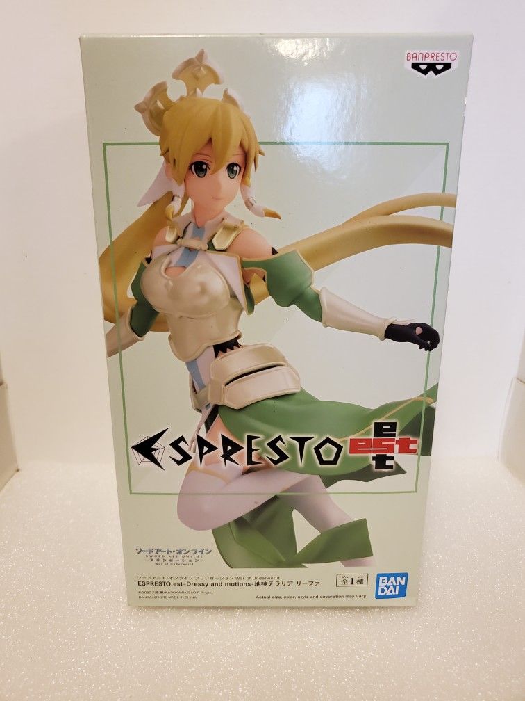 Sword Art Online Alicization War of Underworld ESPRESTO earth goddess anime NEW
