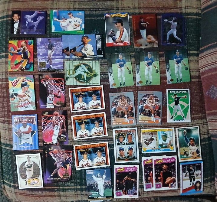 Lot Of Older Ball Cards