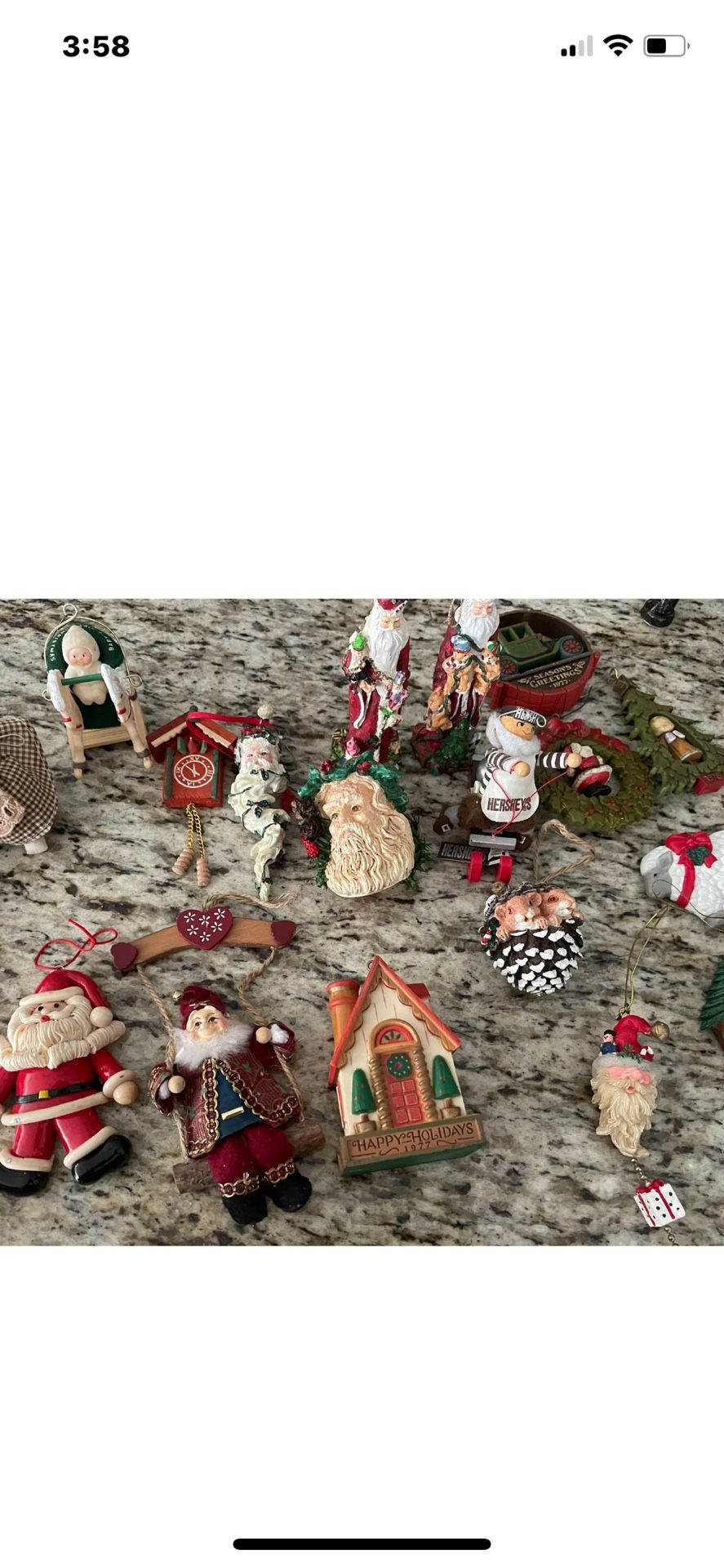 Lot Of 50. + Vintage Christmas Tree Ornaments
