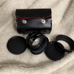 Ambico Video Lens V-3100 Wide Angle 0.5X w/case