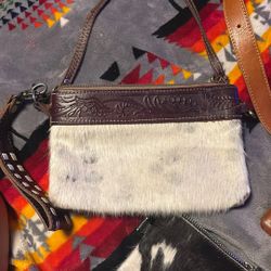 Myra Bag, Pratesi Firenze Fanny , Cowhide Pouch