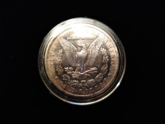 1891 Morgan silver dollar Carson City spitting Eagle Rare Coin