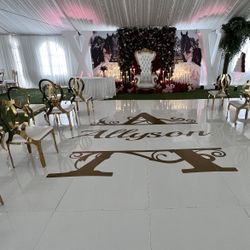 Dance Floor Monograms