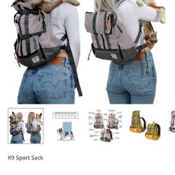 K9 sport sack dog backpack