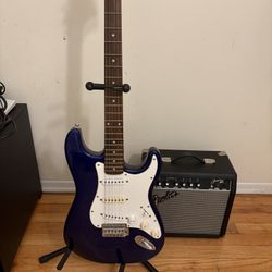 Fender Guitar With Amp