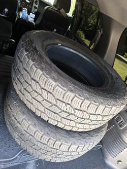 2 tires Cooper 275/65/18