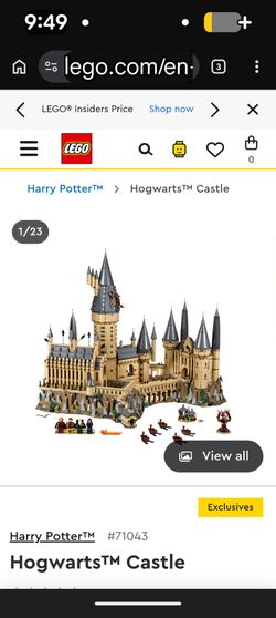 Harry Potter Lego castle