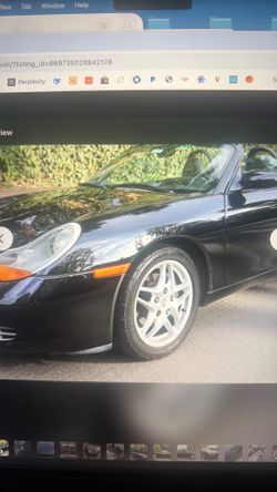 1999 Porsche Boxter convertible