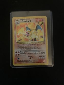 2nd Baset Charizard Pokémon Card