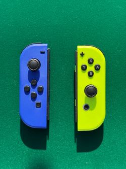 Nintendo Switch Joy-Con Controllers Blue and Yellow