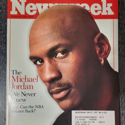 1999 Michael Jordan Newsweek Magazine Chicago Bulls