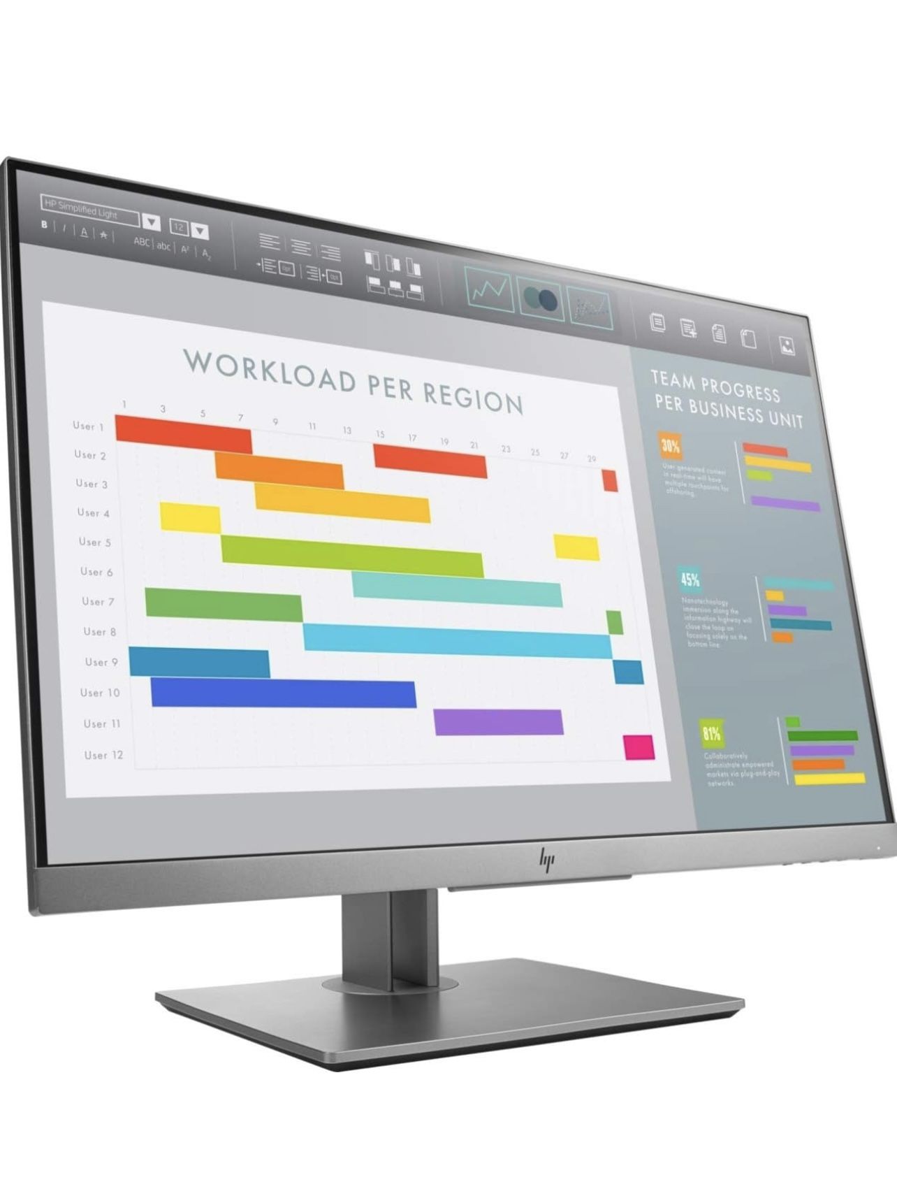 HP EliteDisplay E243i 24-inch Monitor
