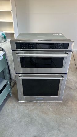 KitchenAid 30” Built-In Microwave & Wall Oven Combo