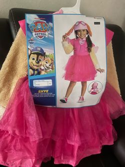 PAW Patrol Skye Deluxe Toddler Halloween Costume Size M 3T-4T