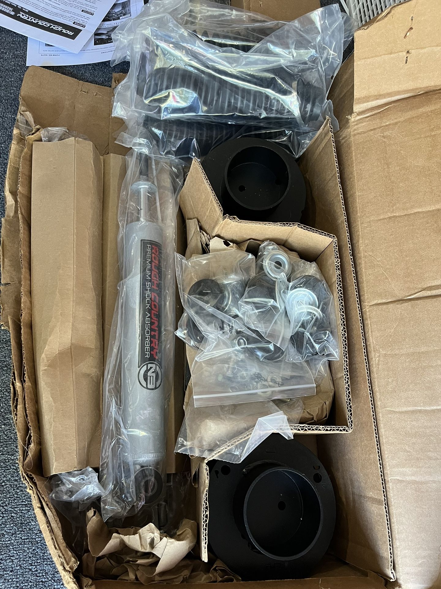 Ram 2.5 Inch Lift Kit and Steering Stabilizer