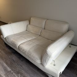 Caliaitalia Leather Couch/ Futon 