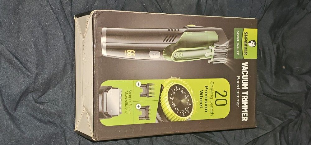 Vacuum Beard Trimmer By Shpavver 