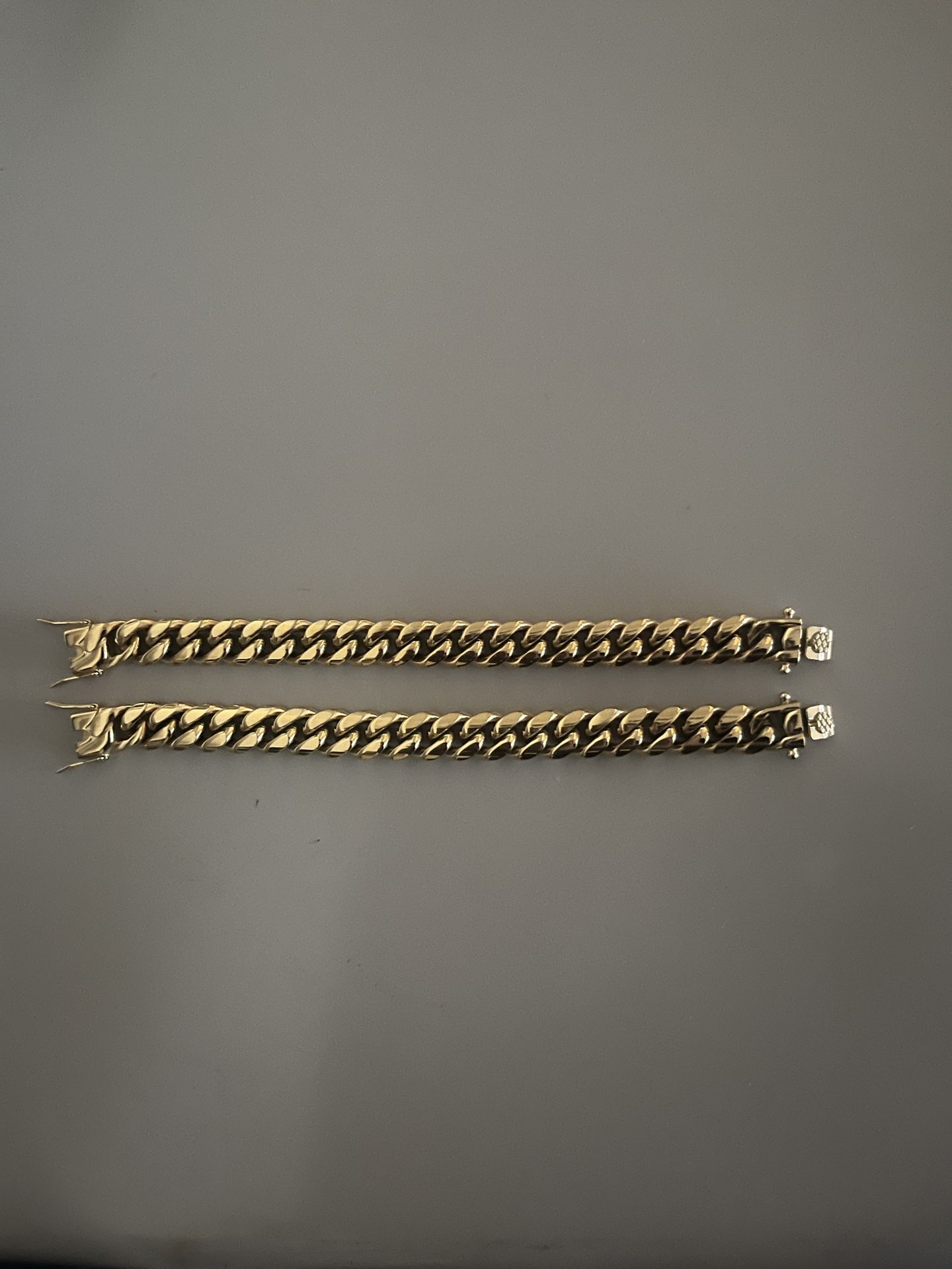 12mm 18k Gold Miami Cuban Bracelet