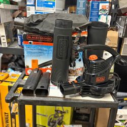 BLACK+DECKER 12 AMP 210 MPH 300 CFM Corded Electric 3-in-1 Handheld Leaf Blower, Vacuum & Mulcher