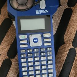 Brady BMP21 Label Maker Handheld Printer And Adapter Bundle