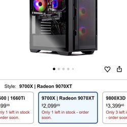 Skytech Rampage 2 Gaming PC | Ryzen 7 9700X | RX 9070 XT | 32GB DDR5 | 2TB SSD | Sealed New