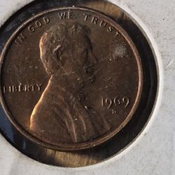 1969-D No Fg Floating Roof Pennies