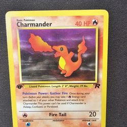 Charmander Team Rocket 1st Edition 