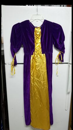 Girls Medevil Princess/Goth/Queen Halloween costume