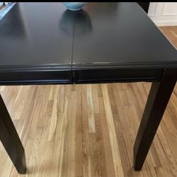 Dining Room Set Black With Matching Buffet 
