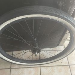 Beach Cruiser Back Rim And Tire