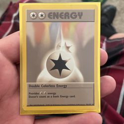 Pokémon Double Colorless Energy