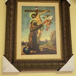 Saint Francis Embracing Christ