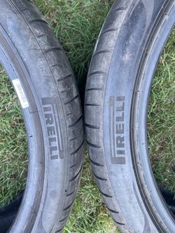 Pirelli 265/35/21 tires matching pair $120
