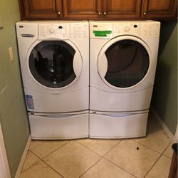 Electric Kenmore Washer/Dryer Set