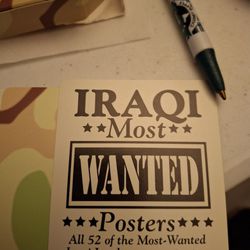 Iraqi Most Wanted Cards