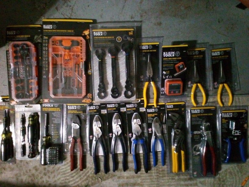 KLEIN TOOLS PLIERS, SCREWDRIVERS, WRENCHES AND CUTTERS
