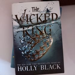 The Wicked King By Holly Black Hardcover book (The cruel prince #2)