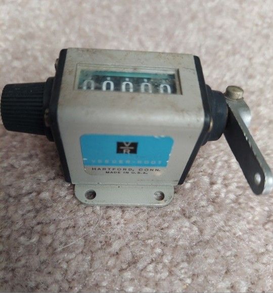 Vintage Veeder-Root Gas Pump Counter Part