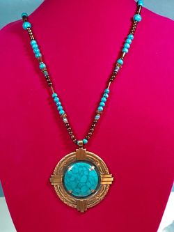 Designer Hallmarked solid Copper Necklace