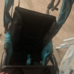 carriola doble como nueva 