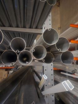 Galvanized tube 82mm/100mm