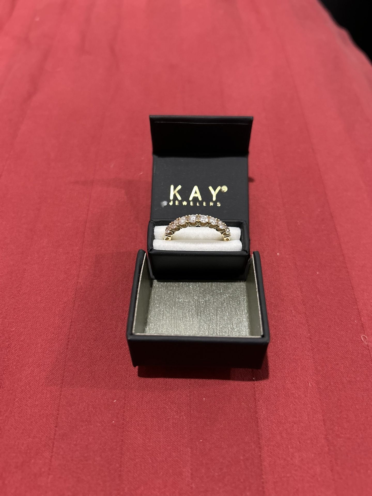 THE LEO Diamond Anniversary Ring 1 ct tw Round-cut 14K Yellow Gold