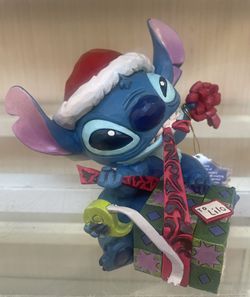 Disney Stitch Christmas Figurine – “To Lilo” Gift Scene by Jim Shore