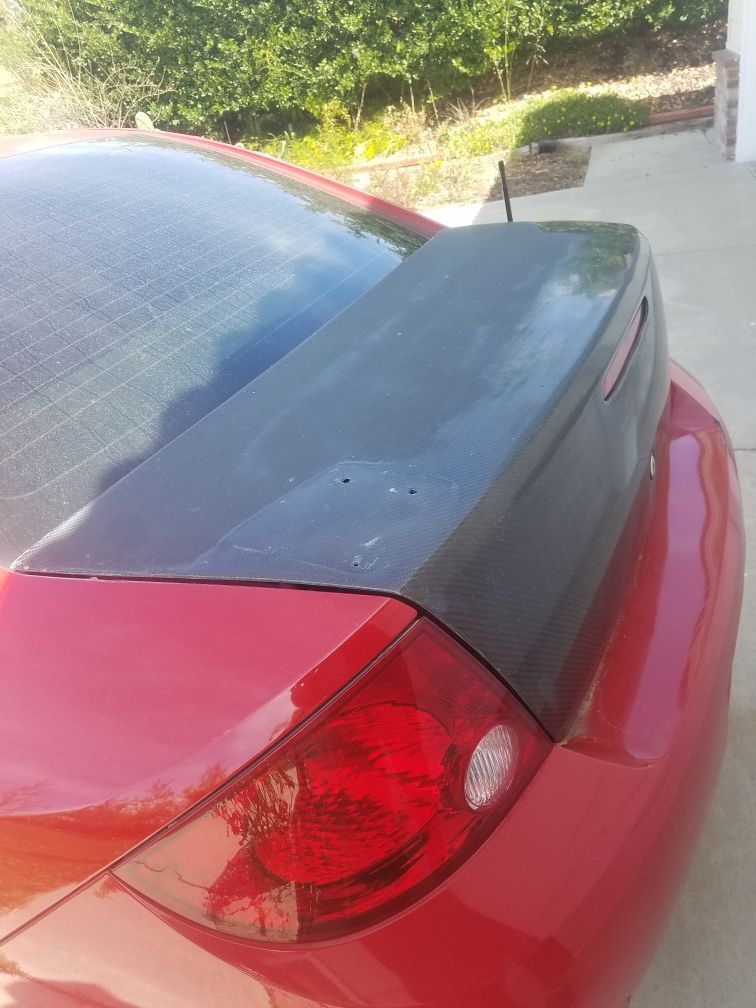 Cobalt ss sedan carbon fiber trunk
