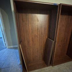 Wooden Bookcase Shelf Shelves