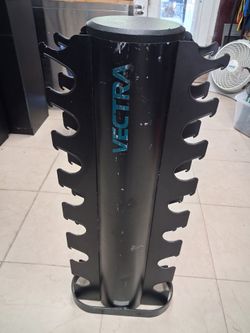 Vectra dumbbell rack